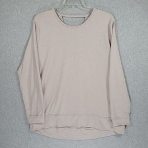 Victoria's Secret Top Womens XL Split Crossover Back Long Sleeve